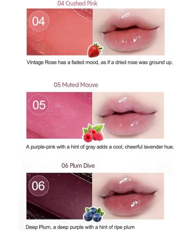  Domality Twisted High Shiny Finish Lip Gloss 3 Colors Lasting Hydration Lip Balm Moisturizing Gloss Oil Moisturizing Korean Skin Care - Buy Online on GoSupps.com