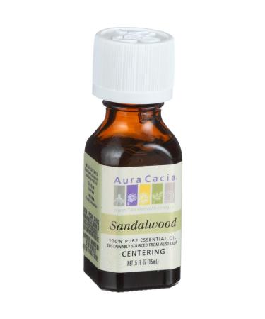 Aura Cacia Ess Oil Sandalwood 0.5 Oz