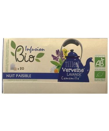 Agidra Organic Nighttime Infusion - 20 sachets