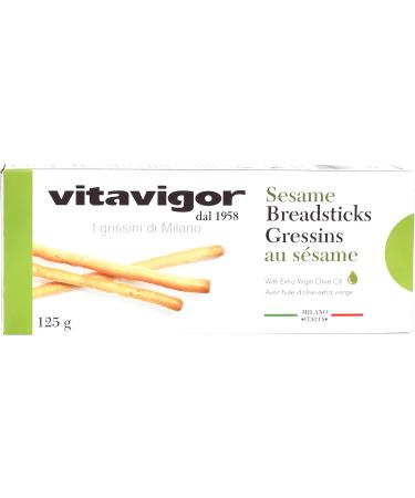 Vitavigor Sesame Breadsticks 125 Grams 12 Pack - Buy Online on GoSupps.com