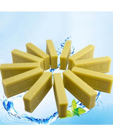 Clothes Cleaning Soap Grand Canal Soap Laundry Soap Bar Powerful Cleaning Soap Bar for Hand Washing Clothes Removing Odors and Stains (Color : Yellow-12)