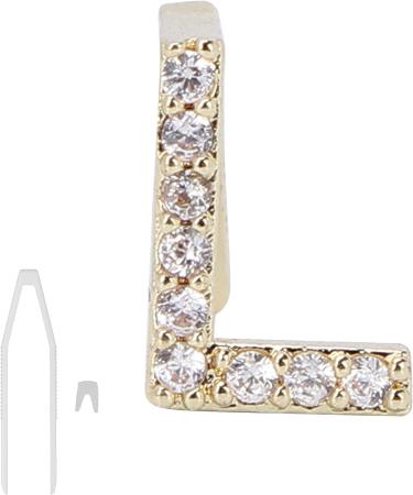Capital Letter Hip Hop Tooth Removable Teeth Brace Decoration Teeth Accessory for Costume Party (Gold) Large Gold - Buy Online on GoSupps.com
