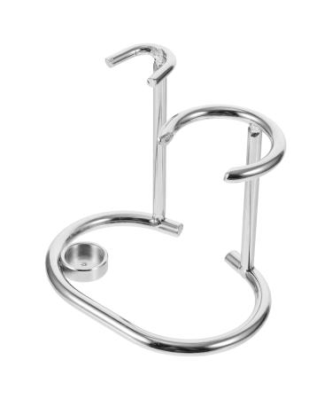 FOMIYES Razor Holder Razor Brush Stand Shaving Razor Stand Razor Organizer Razor Brush Rack Razor Rack Men Razor Stand Razor Stand Organizer Bathroom Razor Stand Razor Brush Holder Faux Leather