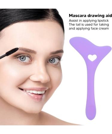 LANTRO JS Eyeliner Stencil for Perfect Eye Makeup Non Slip Handle Multi Use Portable Mascara Lipstick Drawing Aid Makeup Applicator Tool for Makeup Artist(Purple) - Buy Online on GoSupps.com