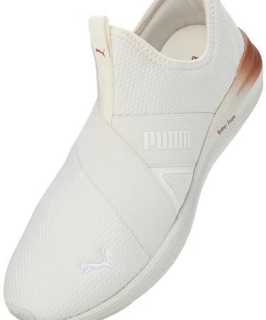 PUMA Women's Better Foam Prowl Slip Road Running Shoe - 40 EU | Warm White Copper & White - Shop Internationally! - Buy Online on GoSupps.com