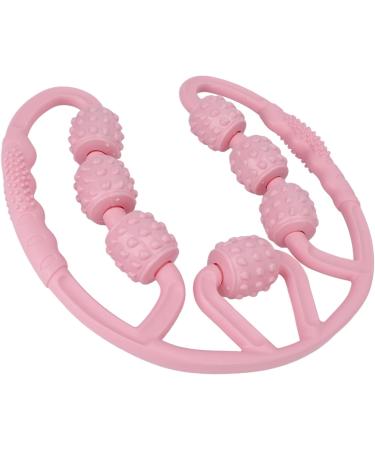 Leg Muscle Roller - 7 Wheels for Muscle Soreness Relief | Calf & Waist Massager for Fitness | International Shipping - Buy Online on GoSupps.com