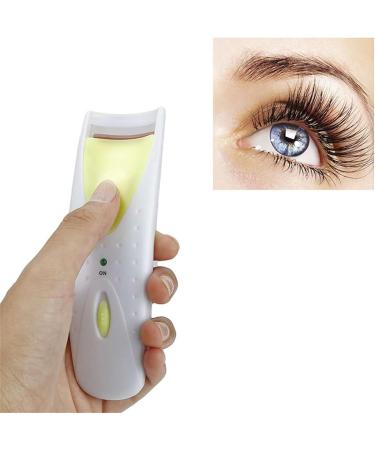 Professional Heated Eyelash Curler | Portable Mini Tool for Long-Lasting Naturally Curled Lashes - Buy Online on GoSupps.com