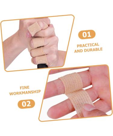 BESPORTBLE Finger Self Adhesive Sports Wrap Nonwoven Medical Tape Bandages (450x2.5cm) for Pets & Lovers Adjustable Durable & Easy to Use - Buy Online on GoSupps.com
