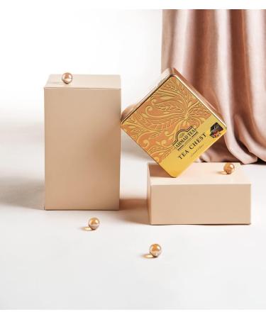 Ahmad Tea Tea Chest Four Caddy - 40 Enveloped Tea Bags - 40 Count - Buy Online on GoSupps.com