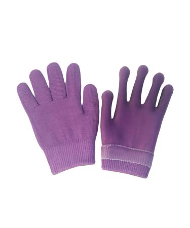 Beavorty moisturizing Gloves spa Gloves moisturizing Hand Gloves Purple Sock Set