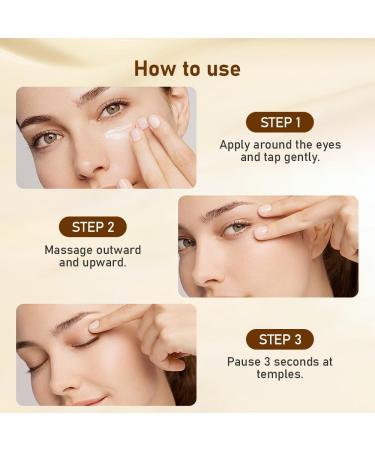 Soothing Eye Cream for Under Eye Bags & Wrinkles | Anti-Aging | 0.5 Fl Oz - Buy Online on GoSupps.com