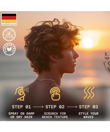 Striking Viking Sea Salt Spray for Men | Citrus Scent Hair Texturizer - Volumizing Curl Enhancing Paraben Free 6.76 fl Oz - Made in Germany - Buy Online on GoSupps.com