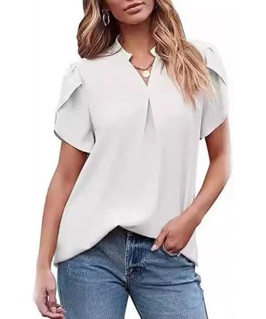 Shop Elegant Women's Long-Sleeved T-Shirts | Casual Round Collar Blouses in Black & White - International Shipping Available - Buy Online on GoSupps.com