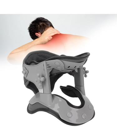 FOOJO Heated Neck Brace - Adjustable 3 Speed USB Neck Support Collar for Pain Relief | International Shipping Available - Buy Online on GoSupps.com