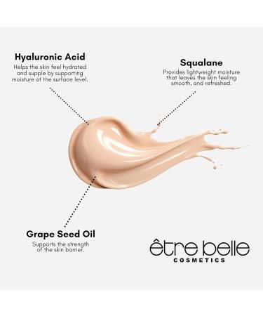  tre belle Hyaluronic Tinted Moisturizer & Cleansing Mousse Bundle Lightweight Daily Skin Care Set with Hydrating Foam Cleanser & Sheer Natural Coverage Cream For All Skin Types Made in Germany - Buy Online on GoSupps.com