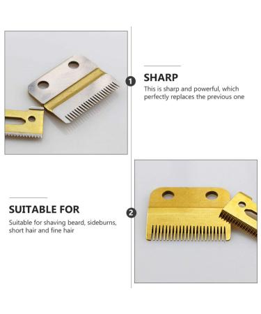 Beaupretty Hair Clipper Replacement Blades - Cordless Clippers & Electric Razor Trimmer Heads - Carbon Steel & Metal - 2 Sets - Buy Online on GoSupps.com