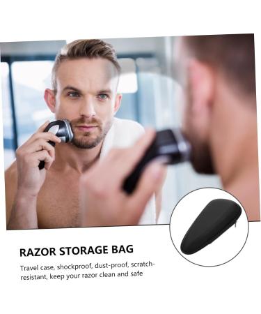 Minkissy 5-Store Razor Storage Bag | Portable Shaver Bag for Electric Trimmer & Travel Kit Durable & Stylish - Buy Online on GoSupps.com