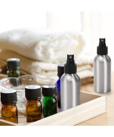 YOUEON 12 Pack 120ml Metal Spray Bottles - Refillable Aluminum Atomizers for Travel Cleaning & Gardening | Reusable Empty Spray Bottle - Buy Online on GoSupps.com