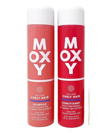 Shop Bath & Body Works Moxy Shampoo + Conditioner Set for Curly Hair - 10oz Bottles | International Shipping Available - Buy Online on GoSupps.com