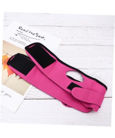 minkissy Slimming Cheek Hip Belt Double Chin Belt Chin V Line Shaper Facial Lifting Slimming Belts Lift Tape V Shape Belt Double Chin Reducer Compact 24.3x19cm Rosy - Buy Online on GoSupps.com