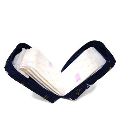 Honbay Stylish Large Capacity Sanitary Napkin Bag - Multi-functional Pouch for Feminine Hygiene Products and Makeup - Buy Online on GoSupps.com