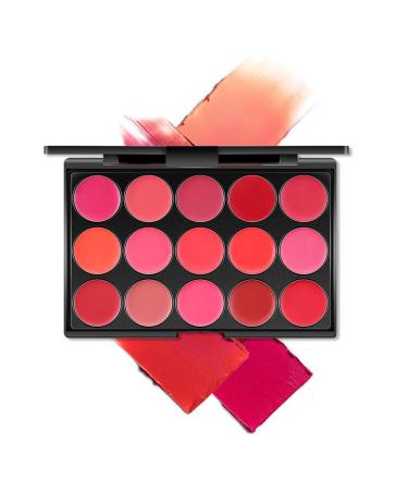 Shogpon 15 colors cream lip gloss palette matte lipstick make -up cosmetics set beauty set - perfect for professional and daily use #1 - Buy Online on GoSupps.com