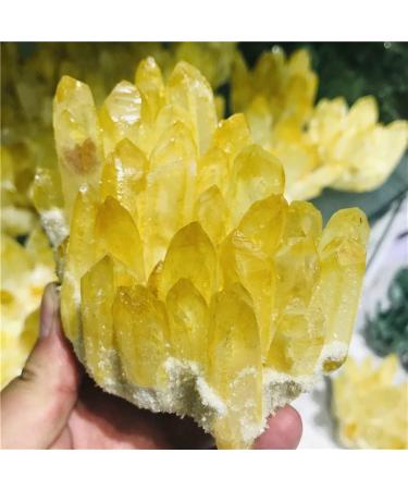 Home Decoration Yellow Phantom Quartz Crystal Cluster Specimen Stones Home Collections (Size : 700-800g) - Buy Online on GoSupps.com