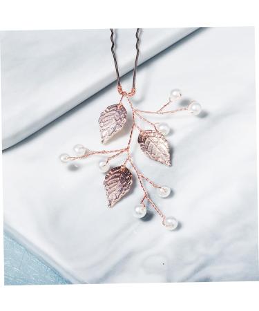 DOITOOL 2pcs Hair Clip Set - U-shaped Hairpins & Tiara Headdress for Brides | Korean Hair Accessories - Buy Online on GoSupps.com