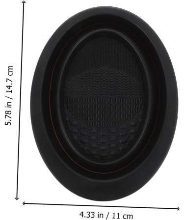 of makeup brush Makeup Tool Cleaner makeup cleaner pad makeup gadgets braces cleaner foundation brush cleaner pad brush scrubber holder cleaning box cosmetic Silica gel - Buy Online on GoSupps.com