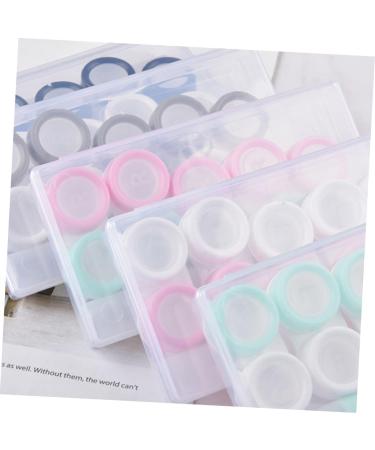 Buy Healvian 8 Sets Contact Lens Storage Box - Travel-Friendly Colored Cases for Safe & Organized Lens Storage - Buy Online on GoSupps.com