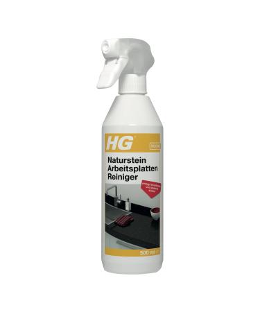 HG natural stone worktop cleaner kitchen cleaner for quartz granite and marble worktops for daily and strip-free cleaning- 3 x 500 ml (1500 ml) 500 ml (3-pack) - Buy Online on GoSupps.com