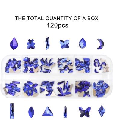120 Pieces Flatback Rhinestones for Crafts Nail Gems Gemstones Crystals Jewels Craft Glass Diamonds Stones Bling Bedazzler Kit with Tweezers and Picking Pen 12 Colors 12 Shapes Rhinestones for - Buy Online on GoSupps.com