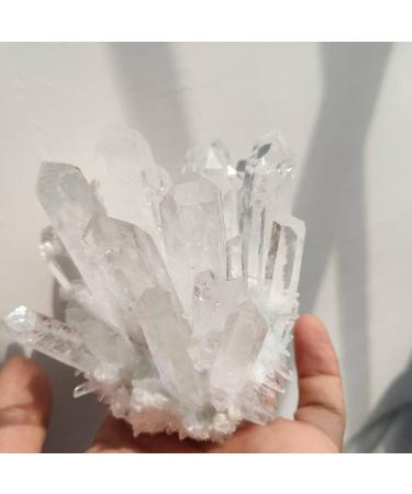 800g Quartz Crystal Clear Quartz Cluster Natural Quartz Chakra Reiki Balancing - Buy Online on GoSupps.com