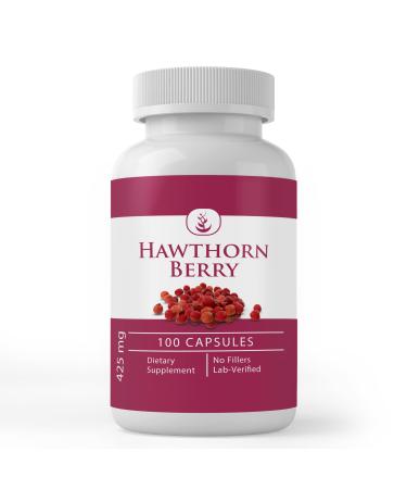 PURE ORIGINAL INGREDIENTS Hawthorn Berry (100 Capsules) Always Pure No Additives Or Fillers Lab Verified
