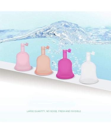 Milisten Leak-proof Menstrual Cup | Comfortable Recyclable Menstrual Holder | Eco-Friendly Orange Design for International Shipping - Buy Online on GoSupps.com