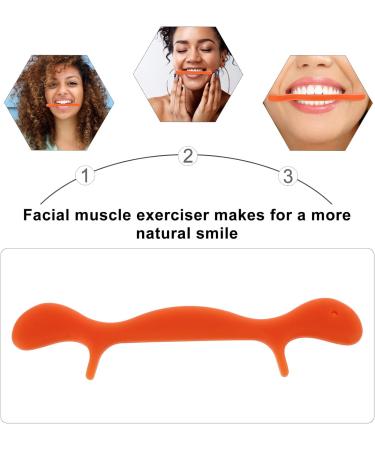 Exerciseur Buccal en Silicone Orange Faiseur de Bouche Compact et Ergonomique pour Resserrement des Muscles Faciaux Entra nement Parole et Correction Prononciation - Buy Online on GoSupps.com