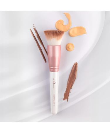 Buy Luvia Prime Buffer Foundation Make-Up Brush | Vegan & Easy Blending | International Shipping - Buy Online on GoSupps.com