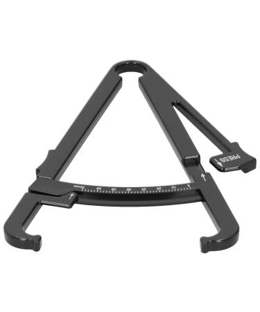 Body Fat Measuring Slide Caliper - Unisex Black Plastic Body Fat Tester for Accurate Measurements - Buy Online on GoSupps.com