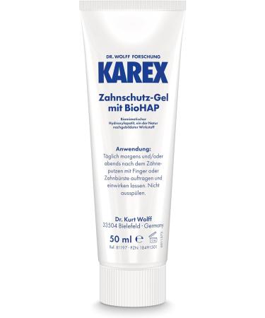 Karex Tooth Protection Gel - 2 x 50 ml | Fluoride-Free Sugar-Free & Vegan | Caries Prevention & Sensitive Teeth Relief - Buy Online on GoSupps.com