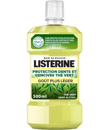 LISTERINE MOUTHWASH PROTECTION TEETH AND GUMS GREEN TEA 500ML