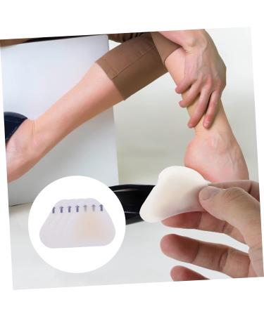 FRCOLOR 80 Pcs White Transparent Cloth Gel Heel Stickers - Best for Pain Relief & Comfort - Buy Online on GoSupps.com
