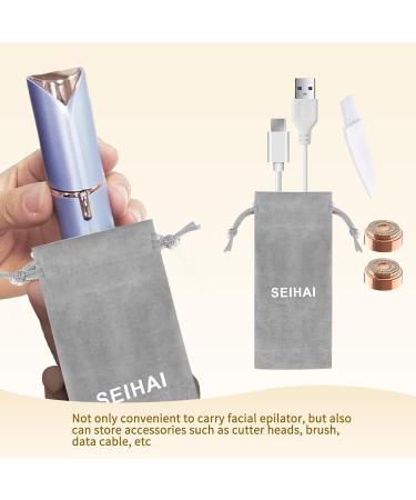 SEIHAI Replacement Heads for Flawless Finishing Touch Facial Hair Remover Device Replacement Blades For Flawless Facial Hair Removal with Storage Bag Gen 2 - Buy Online on GoSupps.com