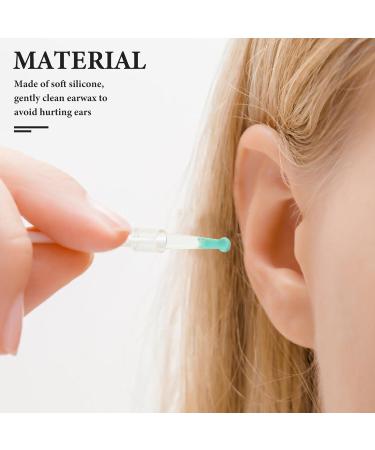 GANAZONO 6 Pcs Silicone Ear Scoop Replacement Heads Transparent Reusable Ear Wax Removal Tips Fit for Adults - Buy Online on GoSupps.com