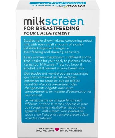 Enfamil UpSpring Milkscreen for Breastfeeding Detects Alcohol in Breast Milk 20ct - Buy Online on GoSupps.com