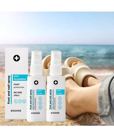 Sprays Pour Les Pieds Et Les Ongles 2 Pcs Produits De Soins Des Pieds Sprays S rum Ongles Pour La Croissance Et La Force Pour Hommes Et Femmes 30ml 0.5 ml (Lot de 2) - Buy Online on GoSupps.com