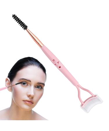Eyeline Separator | Double-Head Stainless Steel Eyelash & Eye Brewing Tool | Portable Makeup Brush for Women - Odavom Hell-Pink - Buy Online on GoSupps.com