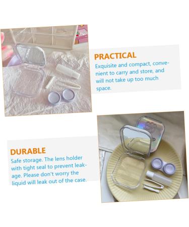 ULTECHNOVO 4pcs Color Mini Case Solution - Bottle Tweezer Remover & Holder for Girls - Delicate Plastic Storage - Buy Online on GoSupps.com