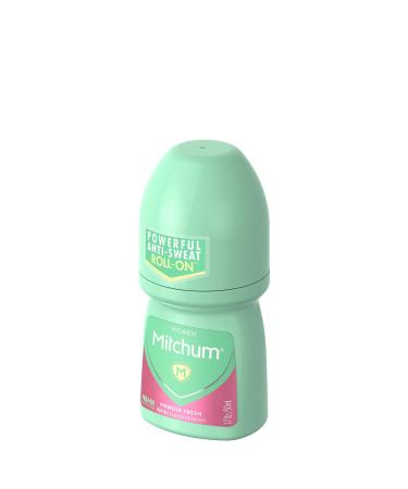 Mitchum Women Roll-On Antiperspirant Deodorant Powder Fresh 1.7oz. (Pack of 3) 1.7 Ounce (Pack of 3) - Buy Online on GoSupps.com