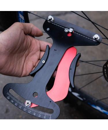 PURATEN Bicycle Spoke Tension Meter | Mountain & Road Bike Rim Adjustment Tool - Black - Buy Online on GoSupps.com
