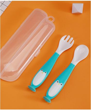 4PC Curved Baby Spoon Set - Lifine Bent Cutlery for Self-Feeding Toddlers | Ideal Baby Feeding Accessories - Buy Online on GoSupps.com